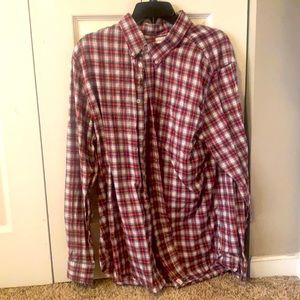 Men’s plaid button up